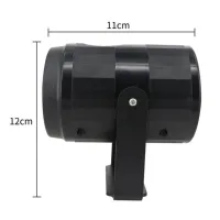 Новогодний лазерный проектор Led Projection Light 1367-3 на 16 рисунков, Настенный вращающийся проектор подсветка с кронштейном для дома Черный