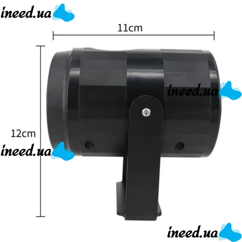 Новогодний лазерный проектор Led Projection Light 1367-3 на 16 рисунков, Настенный вращающийся проектор подсветка с кронштейном для дома Черный