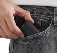 Аккумуляторная дорожная электробритва депилятор Blawless Portable Mini Shaver 5W, Беспроводная роторная USB мини бритва Face Massager триммер