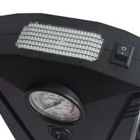 Автомобильный проводной компрессор Tracer RES-02ML 12V 150PSI для подкачки шин с фонариком от прикуривателя, Автокомпрессор насос CZK-3634 для машины