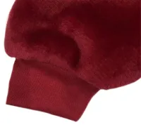 Hoodie Huggle Hoodie Ultra Plush Blanket Burgundy 2in1 Unisex Oversize Hoodie Plush Plaid with Fleece Sleeves 74X110 cm Red