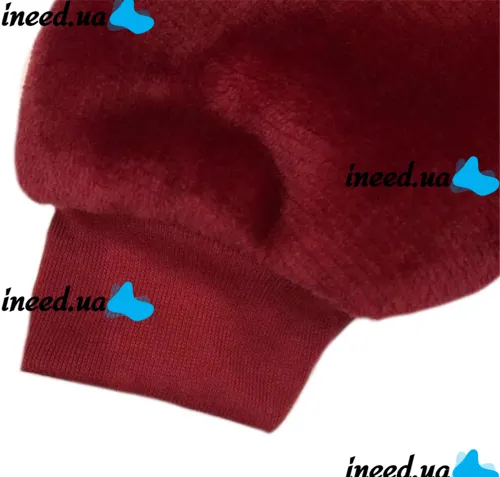 Hoodie Huggle Hoodie Ultra Plush Blanket Burgundy 2in1 Unisex Oversize Hoodie Plush Plaid with Fleece Sleeves 74X110 cm Red