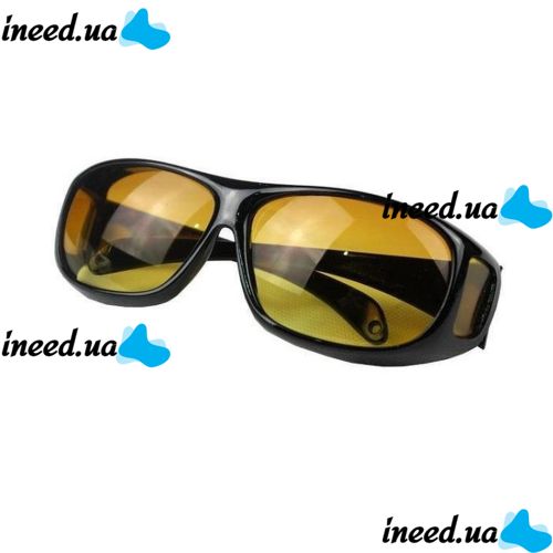Антибликовые очки для водителя HD Vision WrapArounds 2 в 1 День + Ночь водительские
