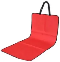 Автомобільна накидка на автомобільне сидіння для тварин Pet Seat Cover Paws, водонепроникний чохол від подряпин собак і кішок в машину Червона