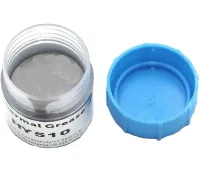Универсальная силиконовая термопаста Thermal Grease HY-510 30г для видеокарты и процессора термопроводная смазка для улучшения передачи тепла Серая