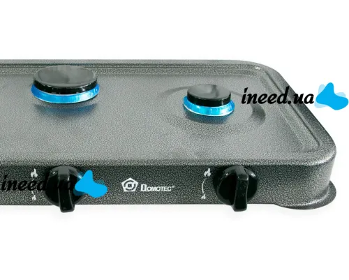 Domotec MS-6603 Table gas burner for 3 burners Portable three-burner gas stove Table cooking surface for bottled gas