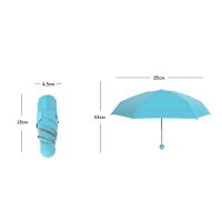 Компактный зонт-капсула Capsule Umbrella, Карманный зонт капсула в футляре, Капсульный складной мини зонтик