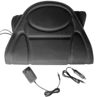 Массажная накидка с подогревом Massage Cushion JB-616C для сидения в автомобиле, Чехол с массажером для кресла LY-55 от сети и прикуривателя 12/220V