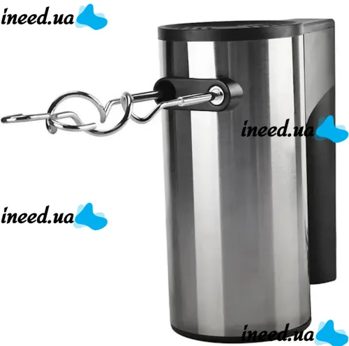 Manual kitchen mixer Domotec R.6629A for kneading dough with 2 types of nozzles on a stand 800W, Electric dough mixer Domotek 800W 5 speeds