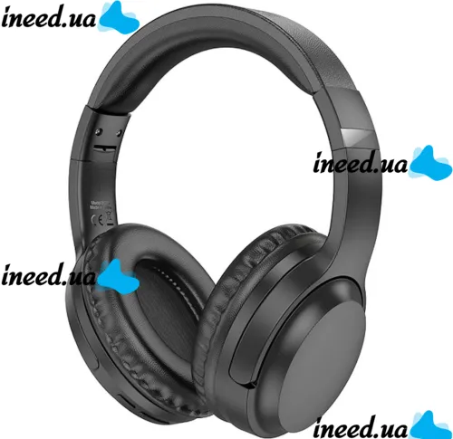 Overhead Wireless Bluetooth Headphones Borofone BO25 Rhyme , Full-size Bluetooth Stereo Headphones Borofone 300mAh with Microphone and Length Adjustment