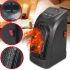 Rovus Handy Heater 400W Black Thermal Fan Heater, Electric Fan Heater, Heater