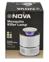 Электрическая лампа приманка для насекомых Nova Mosquito Killer Lamp NV-818 5 Вт, USB Электрическая ловушка уничтожитель комаров и мошек