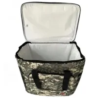 Туристическая термосумка Cooling Bag на 32 литра для продуктов напитков, Походный термо бокс холодильник 38x25x33см на плечо для пикника Пиксельный