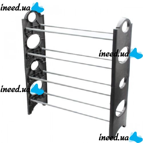 Полка для обуви Stackable Shoe Rack стойка органайзер для обуви