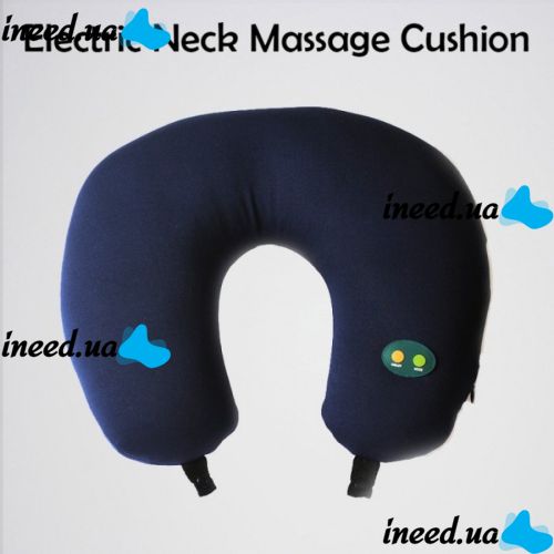 Антистрессовая подушка Neck Massage массажная подушка подголовник анти стресс