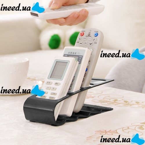 Подставка для пультов на 4 отделения Remote Controls Rack для дома, Органайзер для домашнего пульта дистанционного управления 4 секции