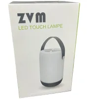 Аккумуляторный светодиодный светильник ZVM HX032 с регулируемой яркостью и сенсорным управлением для кемпинга, Кемпинговая лампа 1800mAh GS-7538