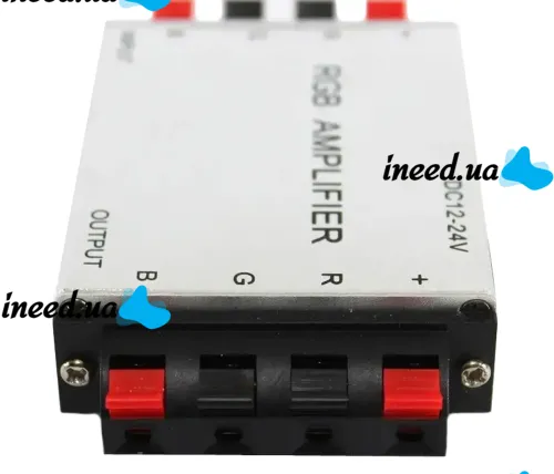 Универсальный двухплатный усилитель напряжения RGB Amplifier XM-01 12V-24v 6A для светодиодной LED ленты, Контроллер 12В для лед лент Серебристый