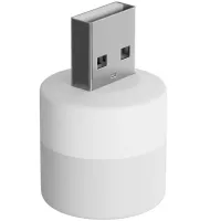 Светодиодная USB мини лампочка ночник Vkstar 1W Led Light BU-15 от Power Bank и ноутбука, Лампа фонарик 6000K от повербанка ПК 1Вт Холодный белый