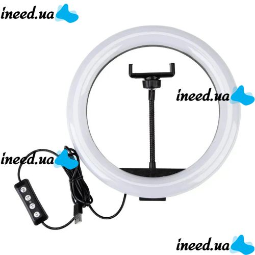 Цветная кольцевая USB LED лампа Ring Fill Light RGB MJ36 36 см 14" без штатива студийная светодиодная разноцветная лампа для блогера MJ-360