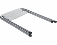 Туристический складной стул Stool Folding Table NA-16-2024 до 80 кг для кемпинга, Раскладная табуретка 30х34x35 см для рыбалки и пикника Белый