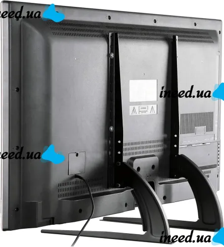 Настольное крепление кронштейн V-Star D702 32"- 75" дюймов для телевизора и монитора, Настольная универсальная подставка ножки для ТВ до 50 кг