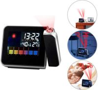 Настольные часы с проектором времени Kronos DS-8190 метеостанция  Color Screen Calendar