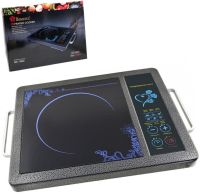 Domotec MS-5842 Ceramic Electric Desktop Infrared Stove for 1 burner 2000W, Ceramic Induction Electric Stove 2000W 8 modes