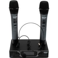 Радиосистема Shure SH-600G3, база, 2 микрофона, гарнитура беспроводная профессиональная радиосистема с двумя микрофонами и базой