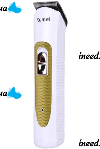 Kemei KM-7013 Wireless Edging Hair Clipper with Adjustable Nozzle, Wireless Trimmer Razor for Edging Beard and Mustache