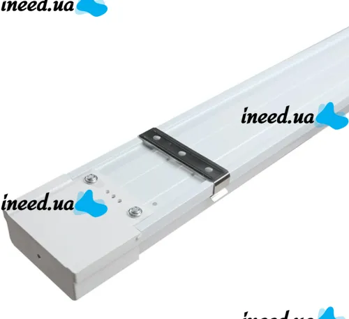 Светодиодная потолочная лампа GreeLite 8250 на 150W 120 см Холодна белая, Линейный светильник фонарь на стену 6500K 1.2м от сети 220V Холодный белый
