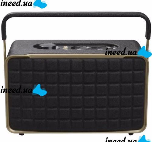 Беспроводная музыкальная Bluetooth колонка T&G Authentics 200 с ручкой, Портативная мультимедийная блютуз акустика USB AUX для Android IOS Черная