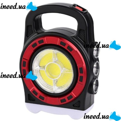 Переносной кемпинговый фонарь Hurry Bolt HB-6678 20W с солнечной панелью и функцией павербанка, Аккумуляторный LED прожектор лампа с Powerbank