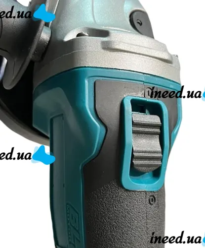 Акумуляторна міні-болгарка 125 мм Makita DGA504ZL на 2 акумулятори 24V 5Ah, Бездротова кутова шліфувальна машина турбінка Макіта в кейсі