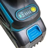 Акумуляторна міні-болгарка 125 мм Makita DGA504ZL на 2 акумулятори 24V 5Ah, Бездротова кутова шліфувальна машина турбінка Макіта в кейсі