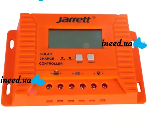 Автоматический контроллер заряда АКБ солнечной панели Jarrett JAR-PA30 30A 12V 24V Устройство RG-505 для контроля заряда батареи в солнечных панелях