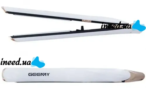 Утюжок выпрямитель для волос Geemy GM-490, Профессиональная керамическая плойка выравниватель Gemei для укладки с дисплеем и регулировкой температуры