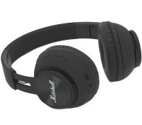 Накладные беспроводные наушники Marshall WH-XM6 с Bluetooth подключением, Полноразмерные блютуз стереонаушники Маршал с регулировкой длины Черные