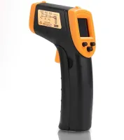 Промышленный бесконтактный градусник пирометр Temperature AR-360 для готовки от -50C до +420C пирометр термометр на батарейках с лазерным визиром