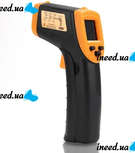 Промышленный бесконтактный градусник пирометр Temperature AR-360 для готовки от -50C до +420C пирометр термометр на батарейках с лазерным визиром