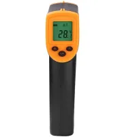 Промышленный бесконтактный градусник пирометр Temperature AR-360 для готовки от -50C до +420C пирометр термометр на батарейках с лазерным визиром