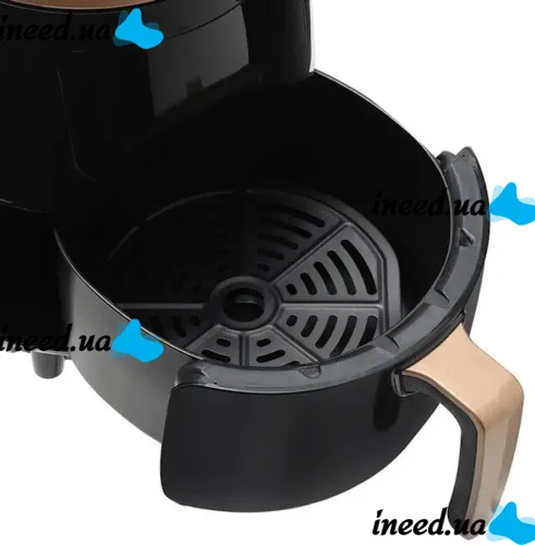 Безмаслянная аэрофритюрница мультипечь Air Fryer Extra Large Capacity ZP-085 7.5л 3200W с регулировкой температуры, Фритюрница с функцией аэрогриля