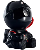 Сидячий лазерный звездный ночник проектор Астронавт со звездой HR-F3 с пультом, Мини светильник космонавт Astro Star Mini с проекцией звездного неба
