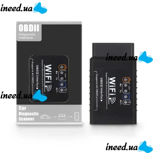 Диагностический автосканер ELM327 OBD2 Wi-Fi, Универсальный автомобильный WIFI сканер PIC18F25K8 диагностики автомобилей для iOS/Android/Windows