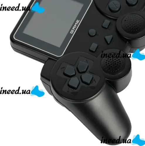 Ігрова міні ретро приставка геймпад Gamepad Jetson SEGA S10 на 520 вбудованих ігор, Бездротова консоль з екраном 2.4 LCD від акумулятора Чорна