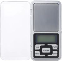 Карманные ювелирные электронные весы 0,01 - 500 гр Domotec MS-1728A с LCD-дисплеем, портативные компактные цифровые весы с подсветкой 500гр