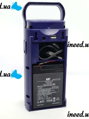 Emergency LED Lamp ALFARID Lantern (Almina) DL-2424 24 LED 6V 3Ah Rechargeable with Power Bank Function Emergency Portable Lamp 2606L