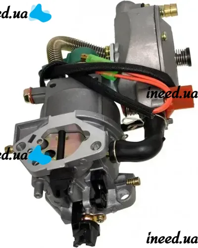 Газовый карбюратор для бензинового генератора Kacenegry KAC6500 5.5-8.5 кВт с газовым редуктором и переключателем на два вида топлива Газ-Бензин 188F