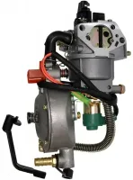 Газовый карбюратор для бензинового генератора Kacenegry KAC6500 5.5-8.5 кВт с газовым редуктором и переключателем на два вида топлива Газ-Бензин 188F