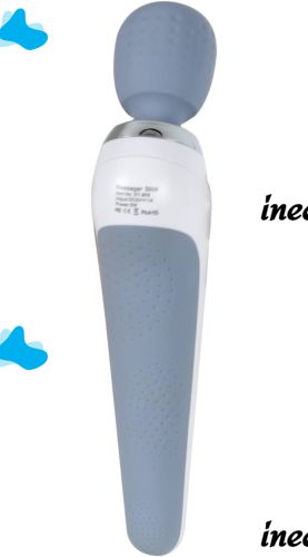 Wireless Shock Massager Smart Wireless Handy Massager ST-806 for the whole body and muscles, Rechargeable Vibration Massager MS-2022 for Neck Shoulders White